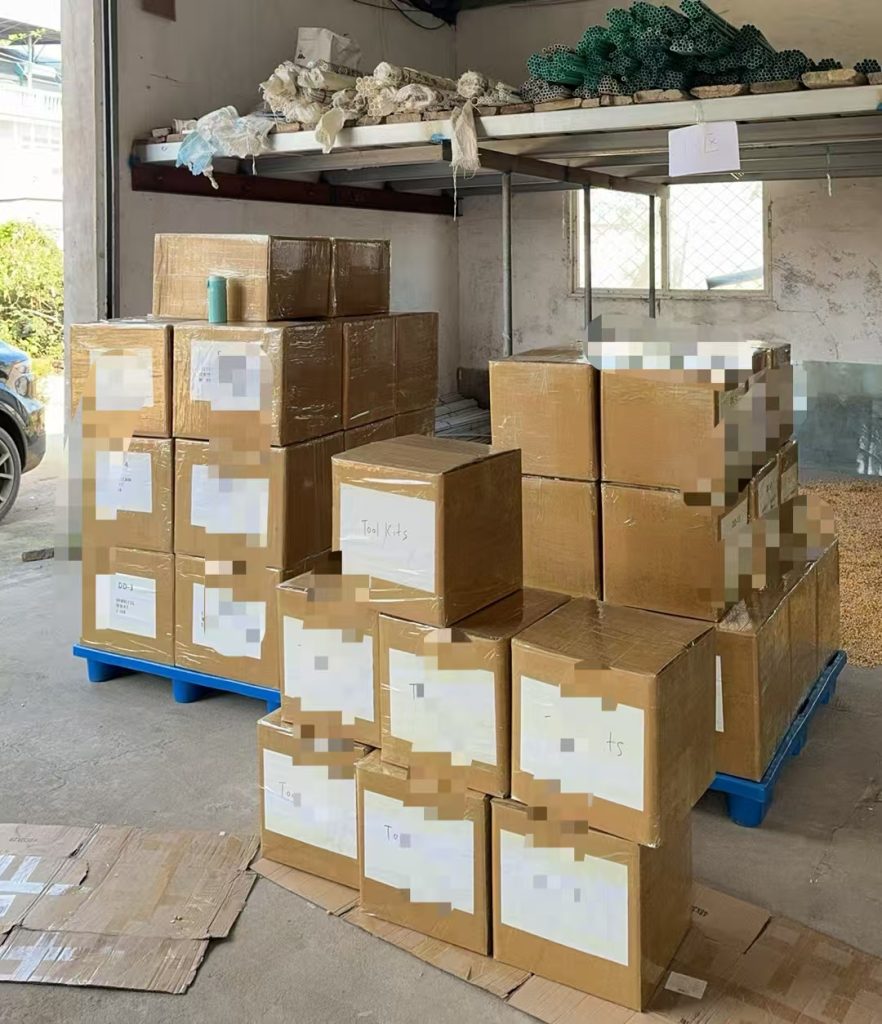 Handmade press-on nails factory process detail